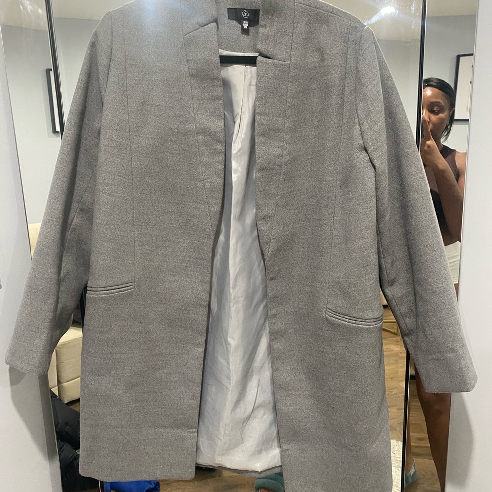 Missguided Grey Coat